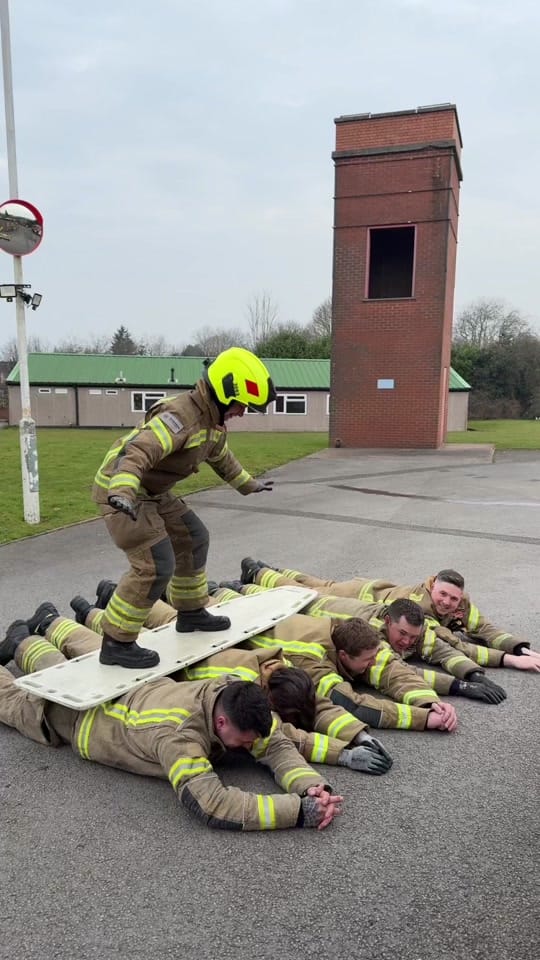Post 9 by Nottinghamshire Fire & Rescue on TikTok (video)