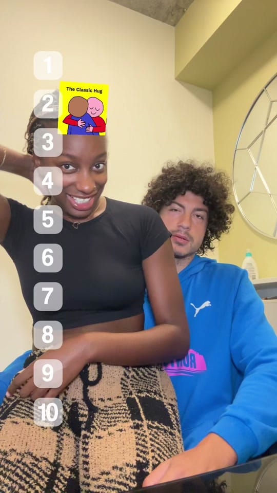 Post 10 by Aaron & Olivia on TikTok (video)