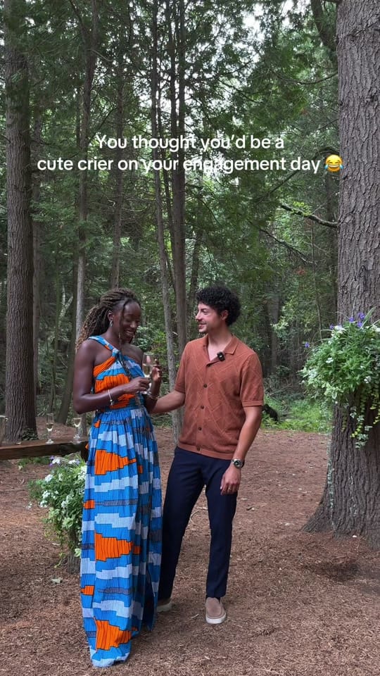 Post 1 by Aaron & Olivia on TikTok (video)