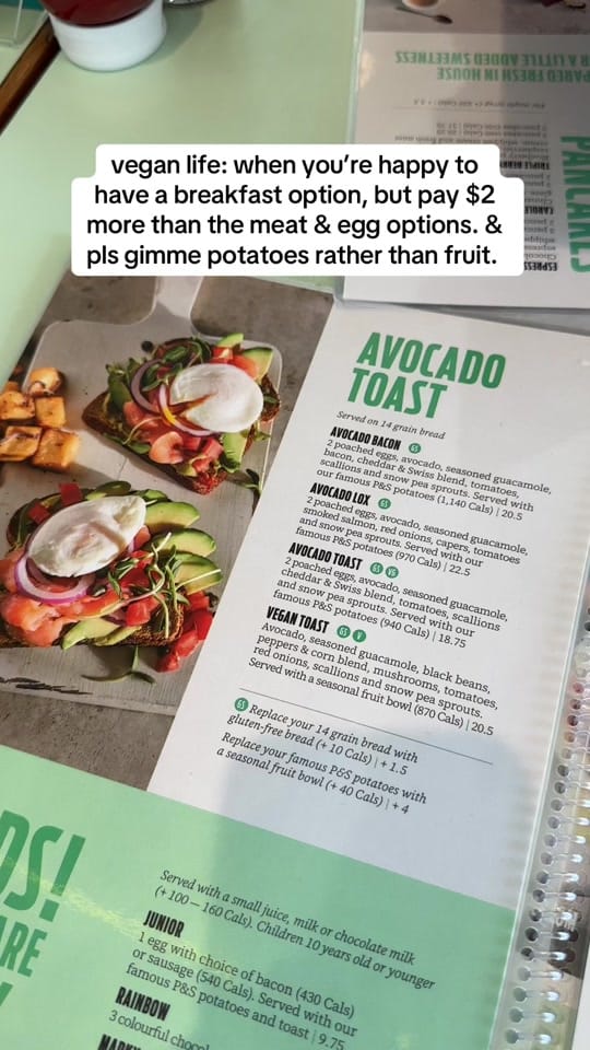 Post 7 by kat 🌱 vegan food on TikTok (video)