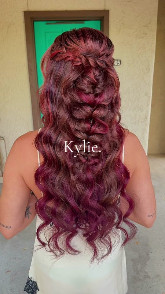 Post 1 by Chels | AZ Bridal Hairstylist on TikTok (video)