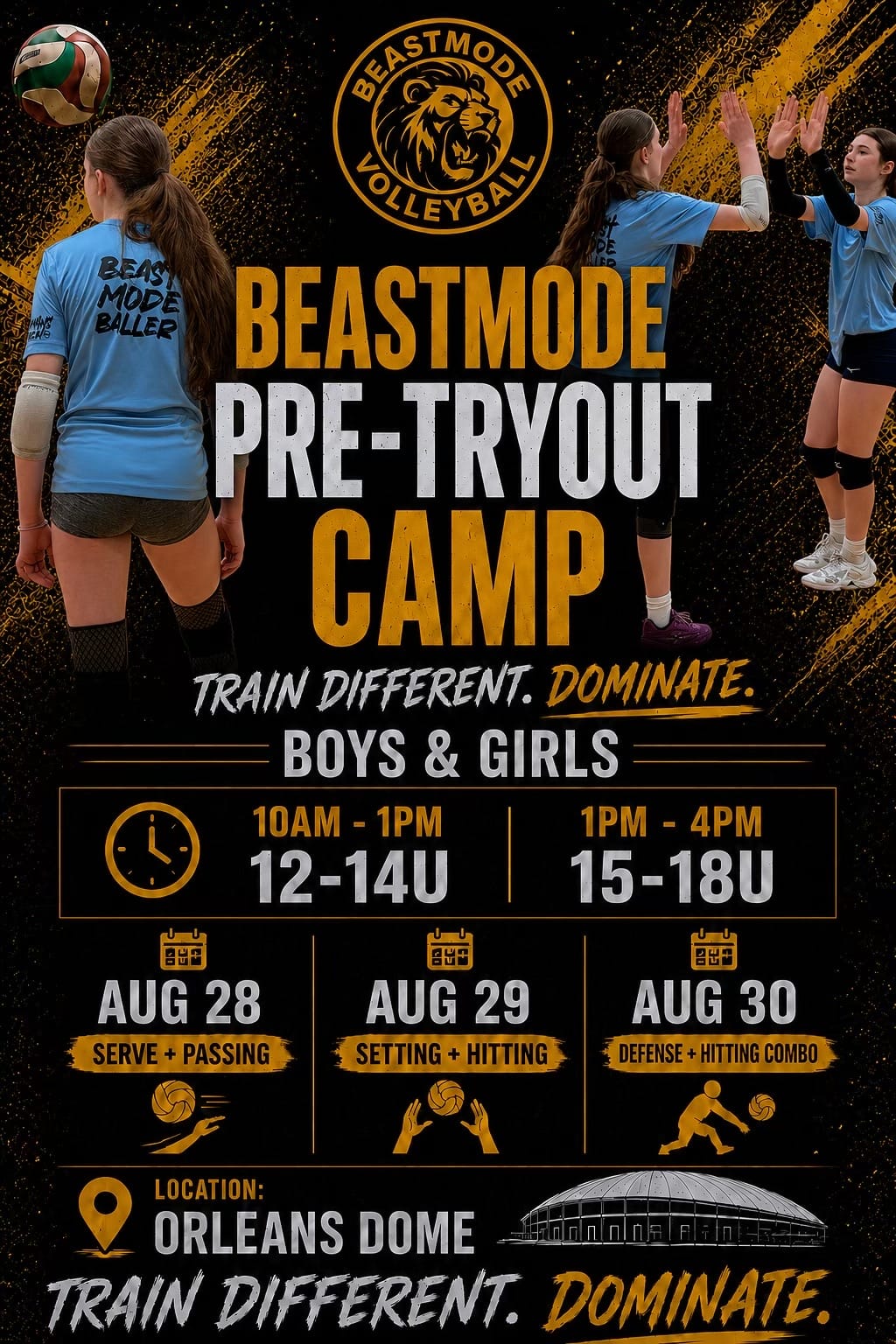 Post 7 by Beastmode volleyball on TikTok (video)