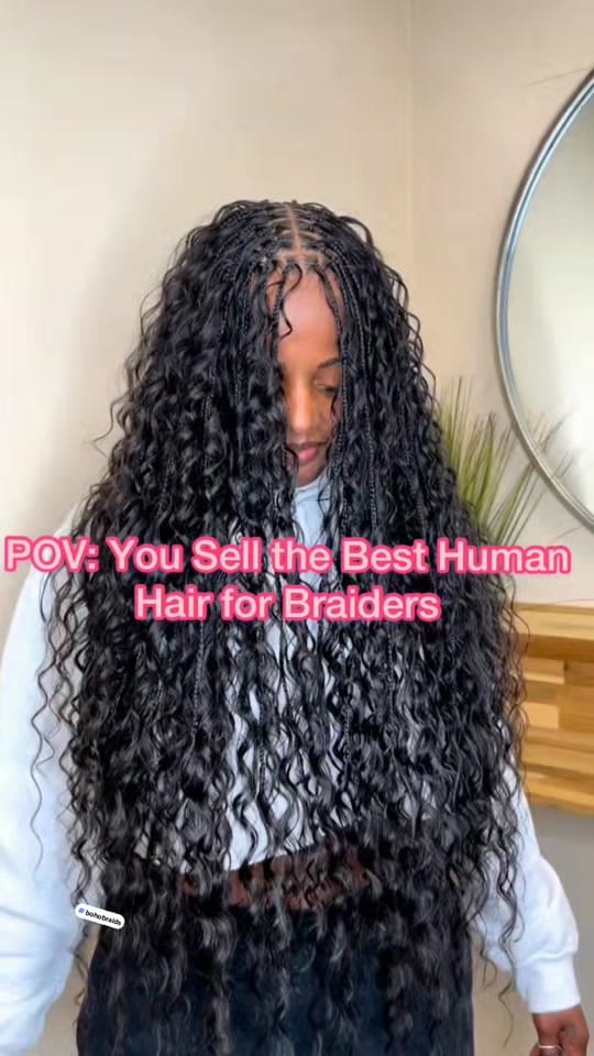 Post 2 by queenhairfactory on TikTok (video)