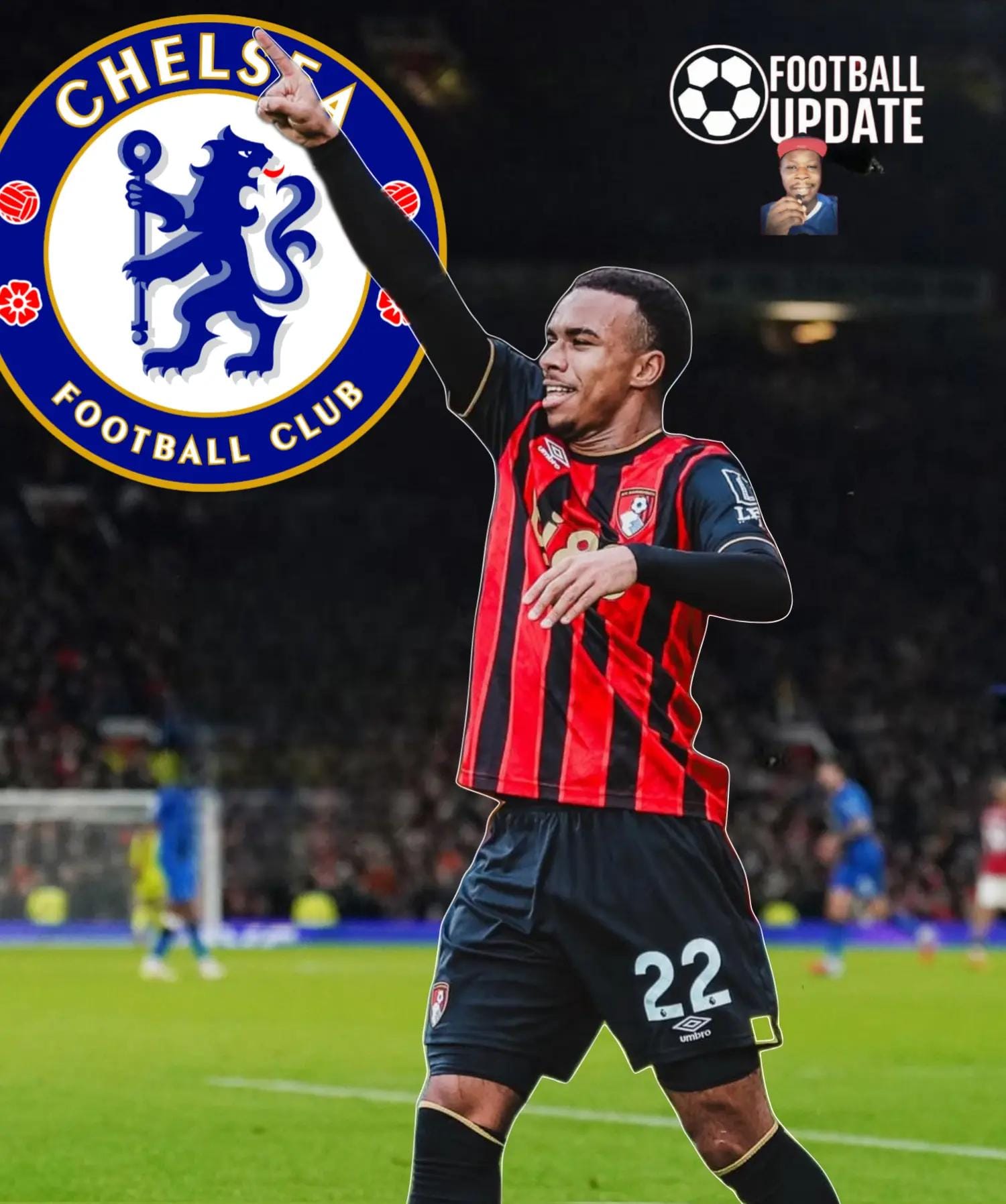 Post 3 by Football Update on TikTok (video)