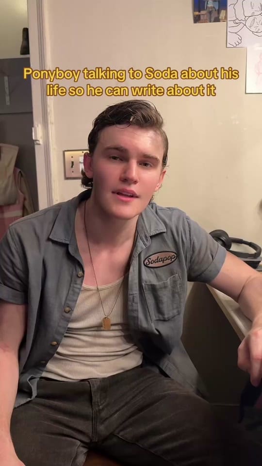 Post 1 by The Outsiders Musical on TikTok (video)