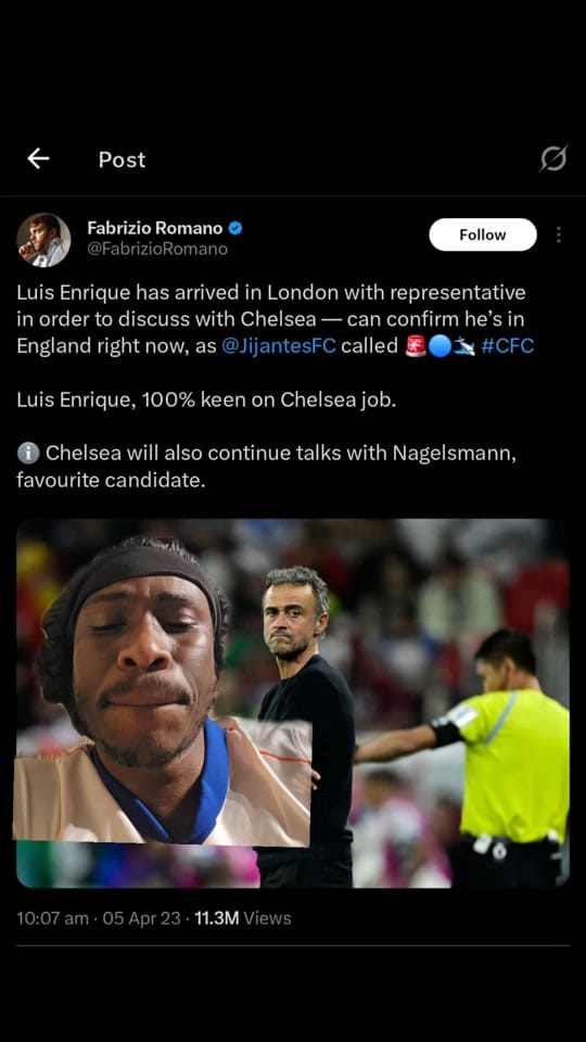 Post 10 by THE CHELSEA RANTERS on TikTok (video)