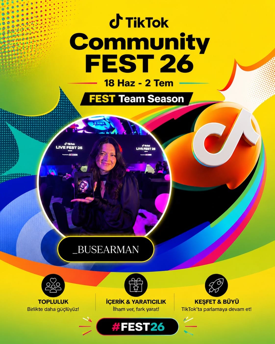 Post 2 by Buse’s 🪩 on TikTok (video)