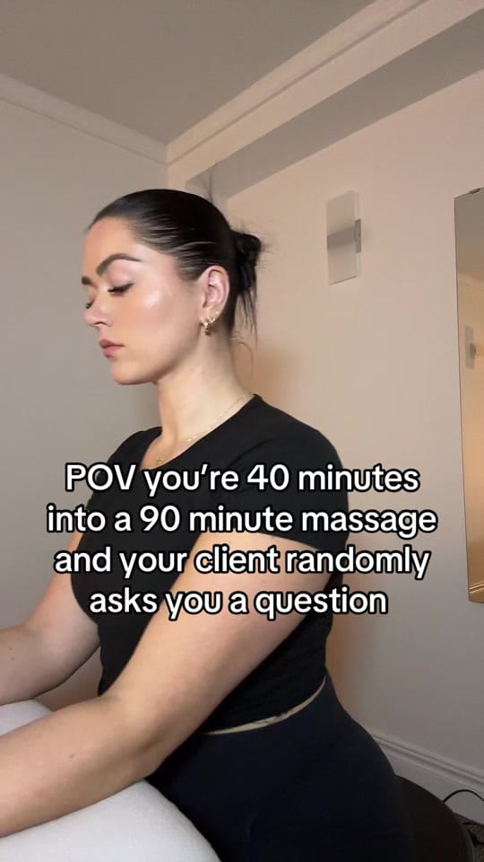 Post 9 by Sarah • MTL Massage Therapist on TikTok (video)