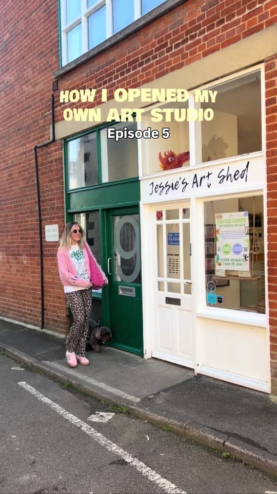 Post 1 by Jessies Art Shed on TikTok (video)