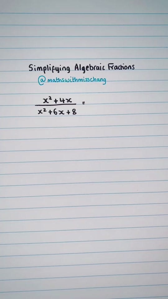 Post 2 by Maths With Miss Chang on TikTok (video)