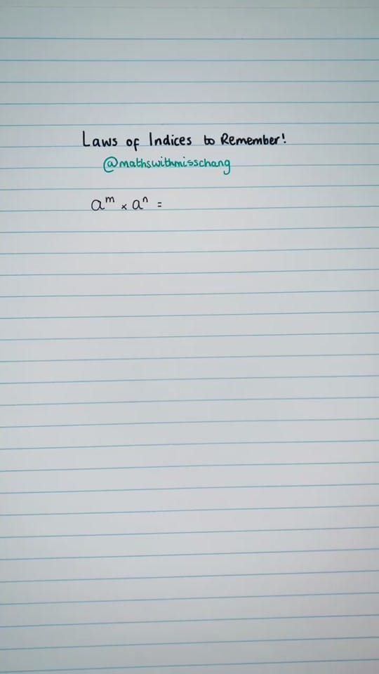Post 6 by Maths With Miss Chang on TikTok (video)