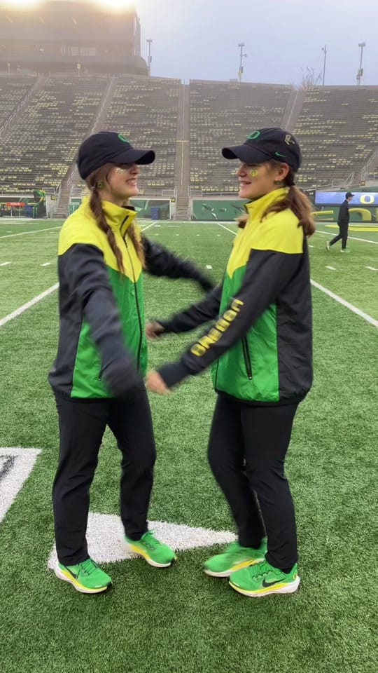 Post 2 by Oregon Marching Band on TikTok (video)