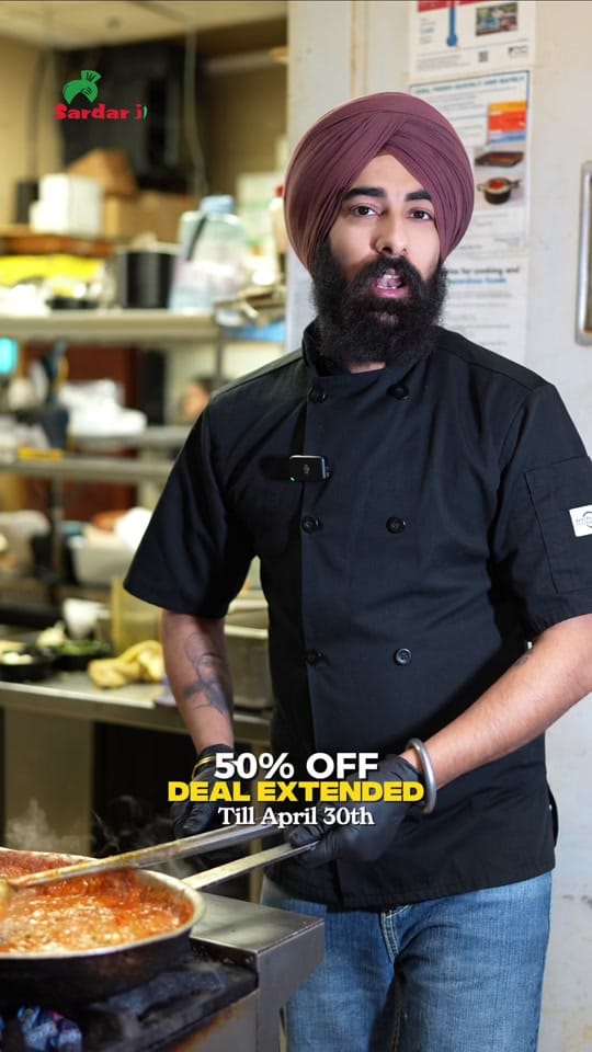 Post 9 by SARDAR JI Restaurants on TikTok (video)