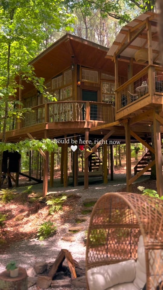 Post 2 by Firefly Treehouses on TikTok (video)