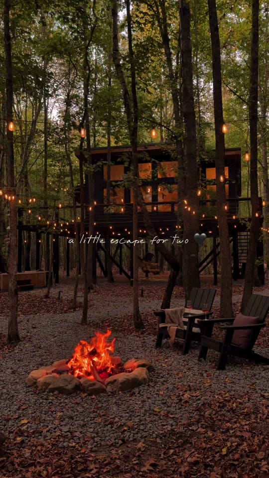 Post 7 by Firefly Treehouses on TikTok (video)