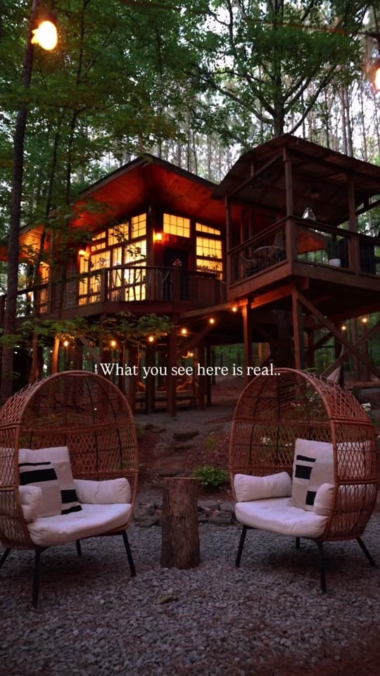 Post 4 by Firefly Treehouses on TikTok (video)