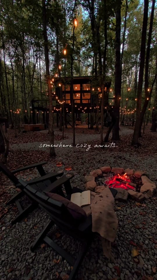Post 1 by Firefly Treehouses on TikTok (video)