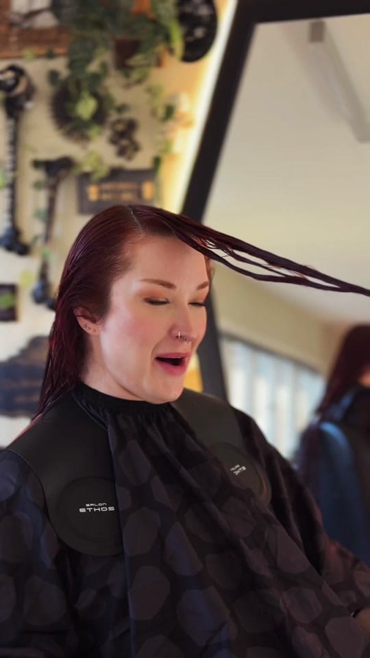 Post 6 by Heavy Metal Hairdresser on TikTok (video)