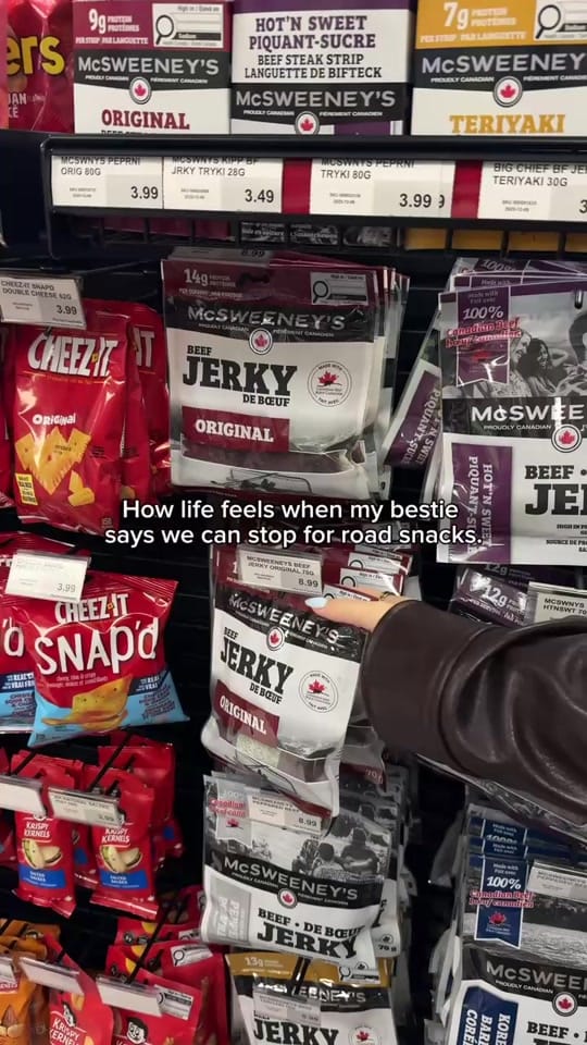 Post 7 by McSweeney’s Jerky on TikTok (video)