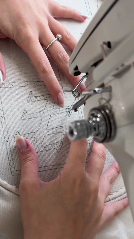 Post 6 by Rosie Brain Embroidery on TikTok (video)
