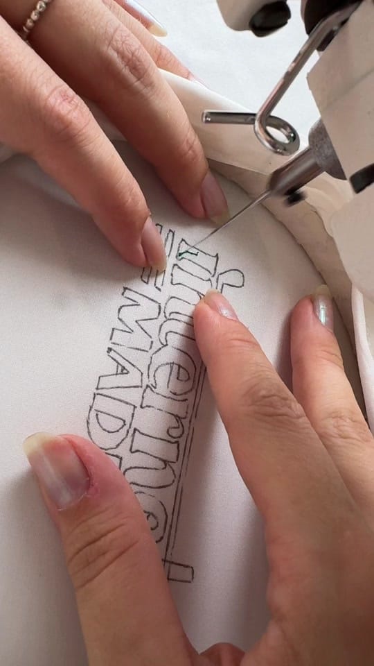 Post 2 by Rosie Brain Embroidery on TikTok (video)
