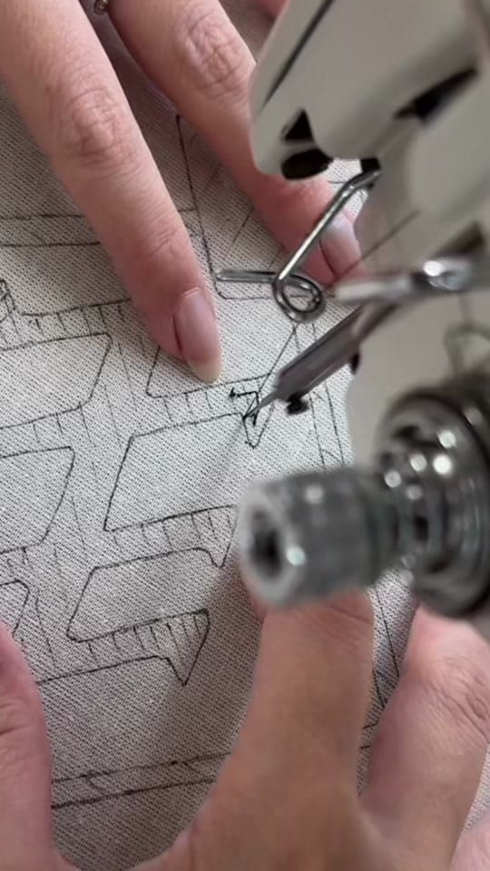 Post 5 by Rosie Brain Embroidery on TikTok (video)
