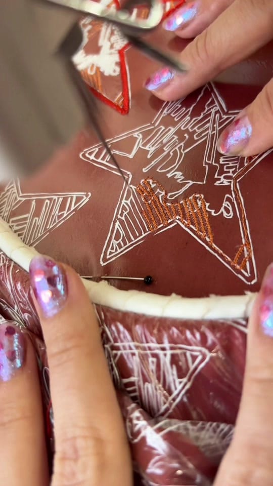 Post 4 by Rosie Brain Embroidery on TikTok (video)