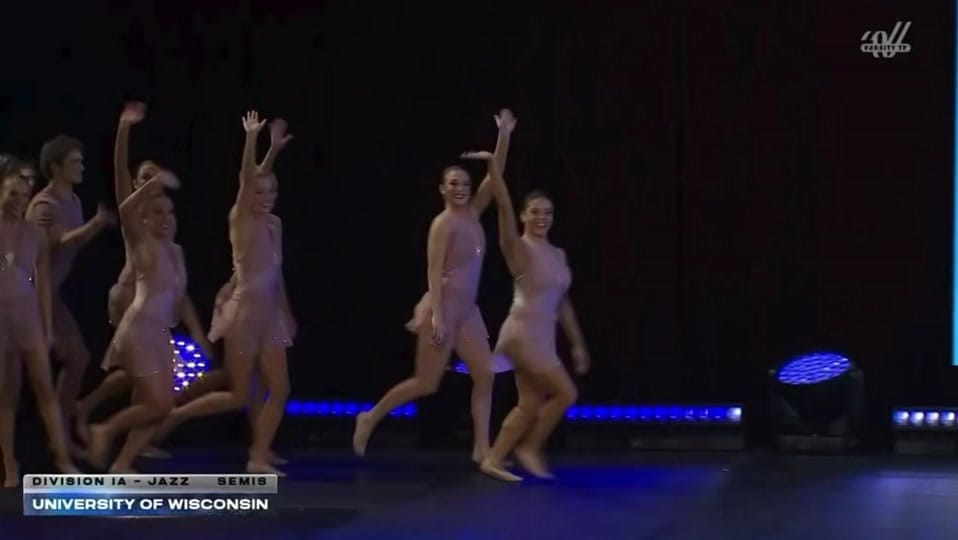 Post 2 by Wisconsin Dance Team on TikTok (video)