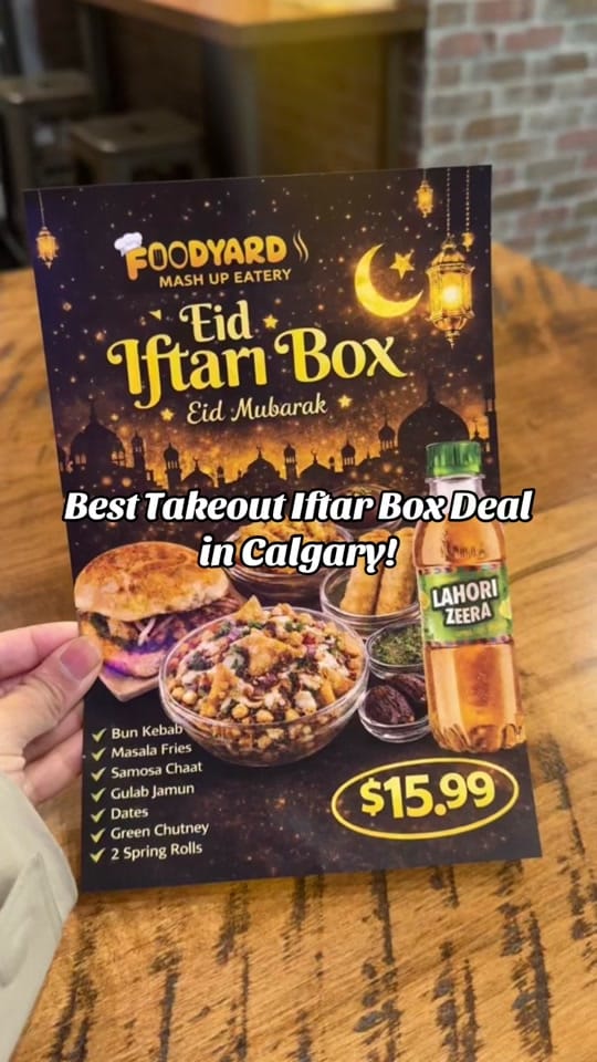 Post 7 by Zareen | Halal Foodie Calgary on TikTok (video)