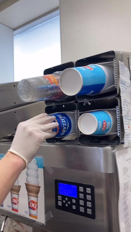 Post 2 by Riverside South Dairy Queen 🍦 on TikTok (video)