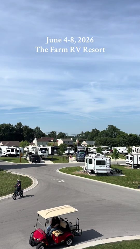 Post 7 by The Farm RV Resort on TikTok (video)