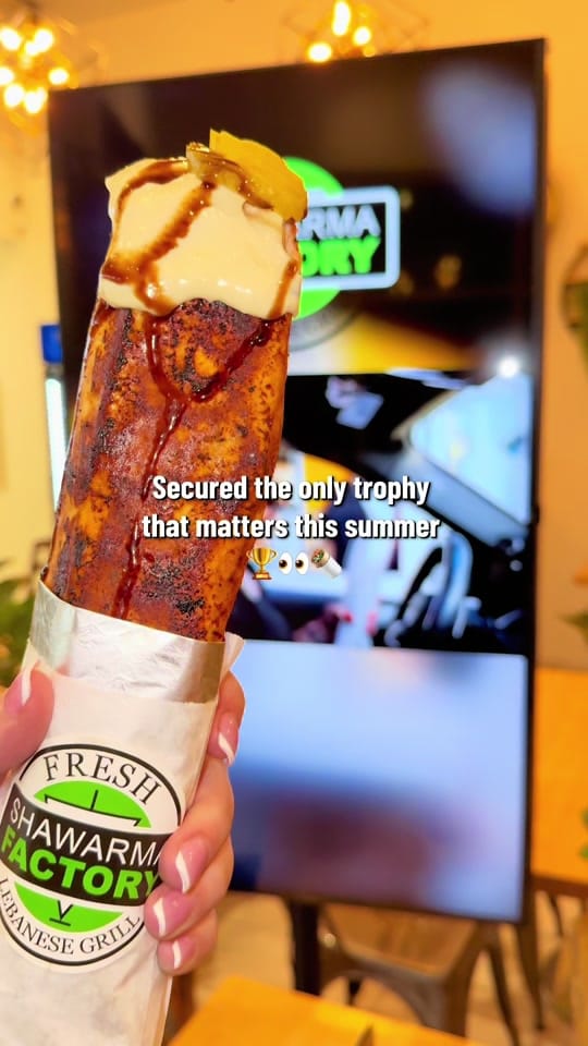 Post 2 by The Shawarma Factory on TikTok (video)