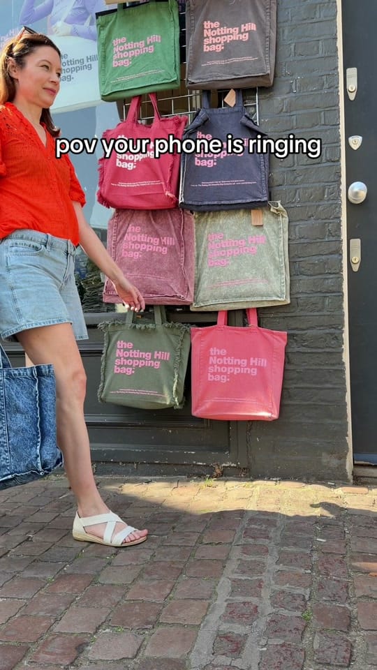 Post 7 by The Notting Hill Shopping Bag on TikTok (video)