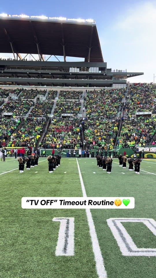 Post 2 by Oregon Cheer and Dance on TikTok (video)
