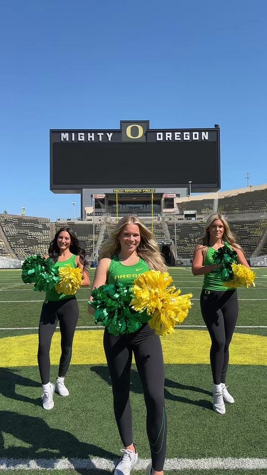 Post 9 by Oregon Cheer and Dance on TikTok (video)