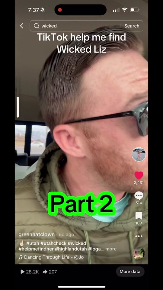 Post 2 by greenhatclown on TikTok (video)