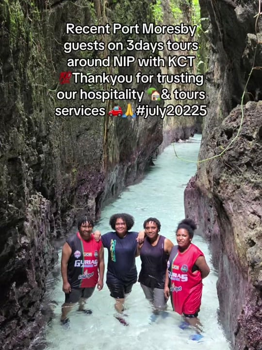 Post 7 by Karanas Comfort Tours PNG on TikTok (video)