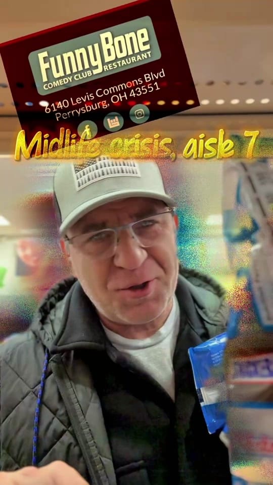 Post 7 by comedian John Heffron on TikTok (video)