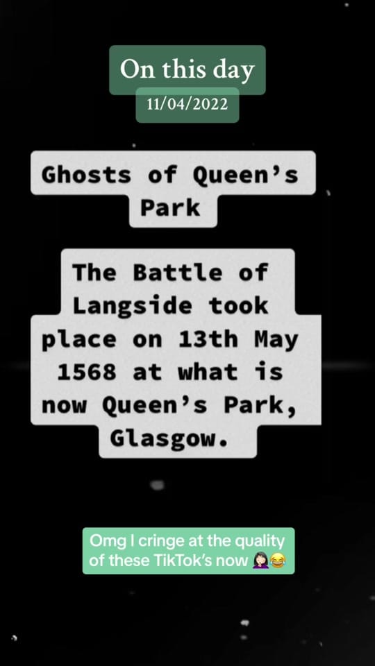 Post 6 by Glasgow Paranormal on TikTok (video)