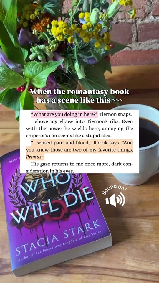 Post 7 by Stacia Stark, Author on TikTok (video)