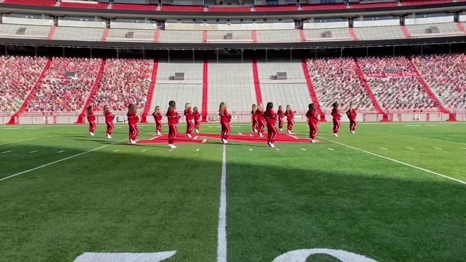 Post 5 by Husker Spirit Squad on TikTok (video)