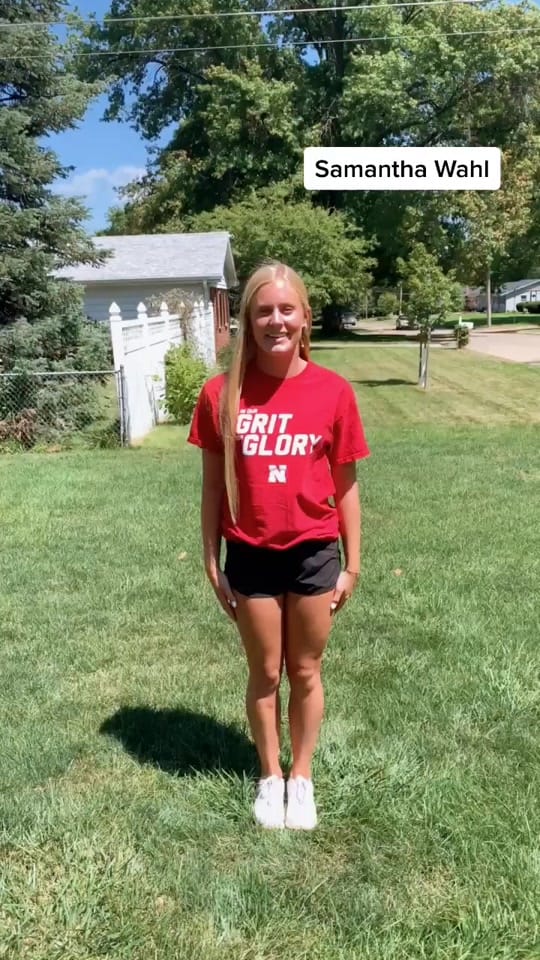 Post 10 by Husker Spirit Squad on TikTok (video)