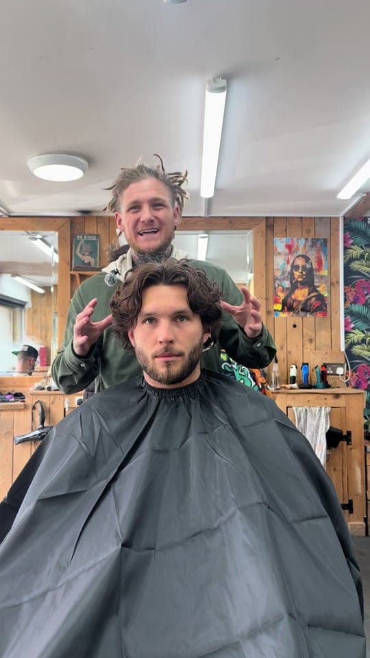 Post 2 by Rhys - vibe barbershop on TikTok (video)