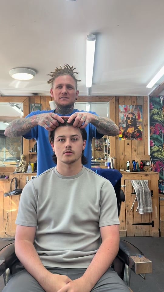 Post 6 by Rhys - vibe barbershop on TikTok (video)