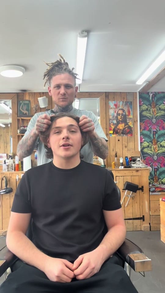 Post 10 by Rhys - vibe barbershop on TikTok (video)