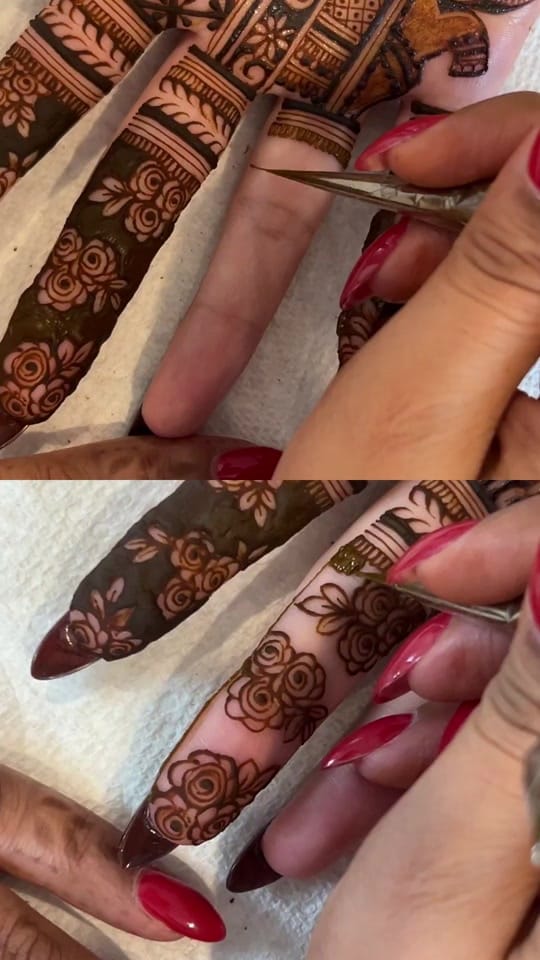 Post 4 by Jay | Henna Artist on TikTok (video)