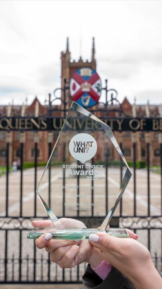 Post 1 by Queen’s University Belfast on TikTok (video)