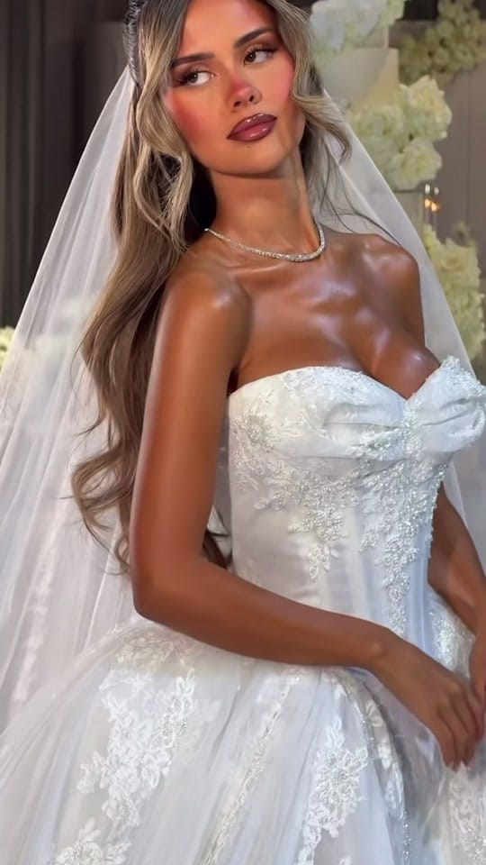 Post 6 by Amore bridal on TikTok (video)