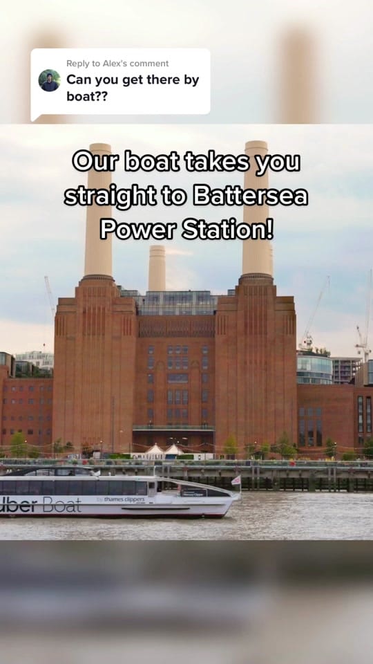 Post 10 by Uber Boat by Thames Clippers on TikTok (video)