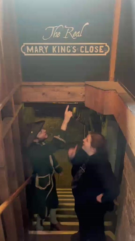 Post 8 by The Real Mary King’s Close on TikTok (video)